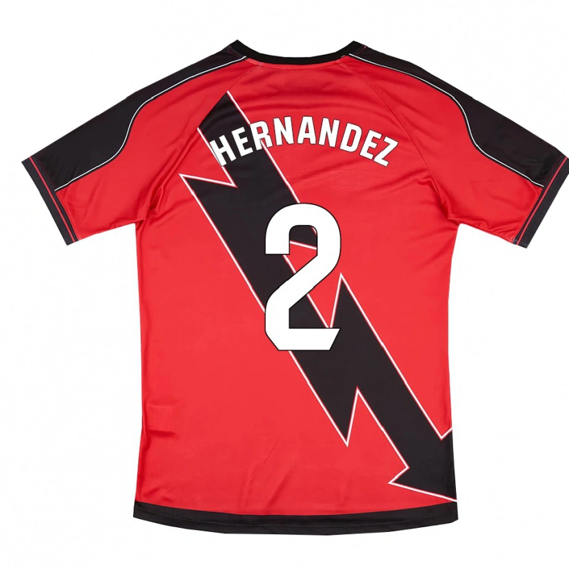Danxen Damen Marco Hernández #2 Rot Schwarz Auswärtstrikot Trikot 2025/26 T-Shirt Österreich