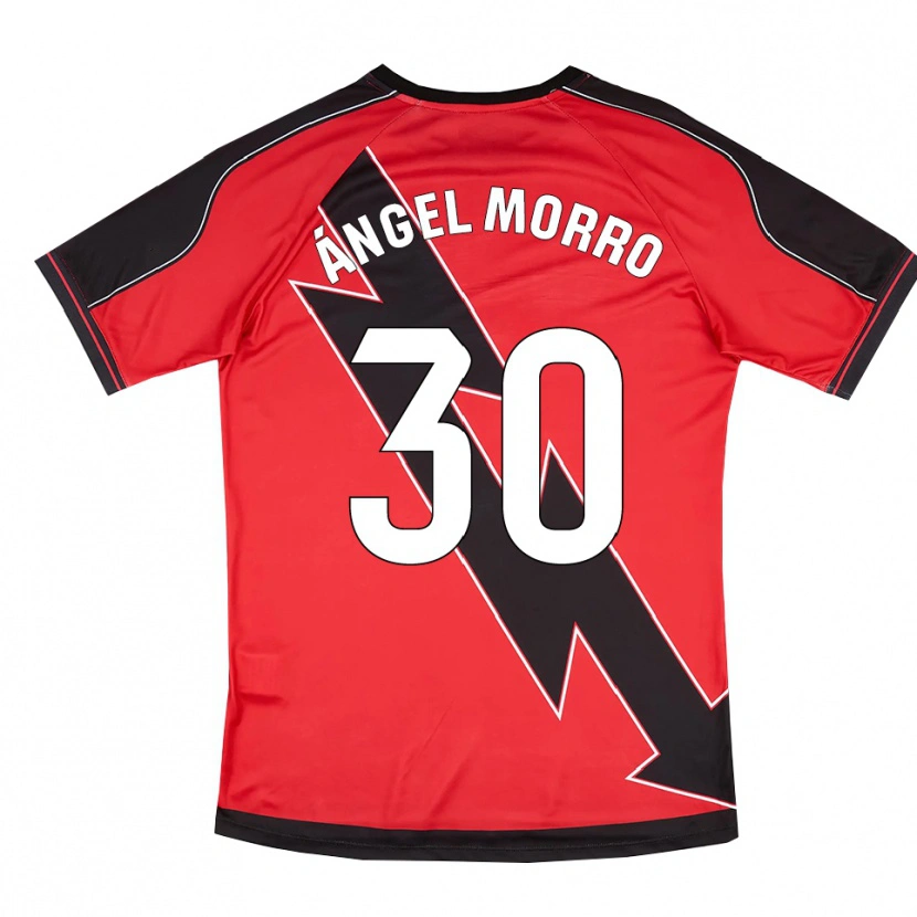 Danxen Damen Miguel Ángel Morro #30 Rot Schwarz Auswärtstrikot Trikot 2025/26 T-Shirt Österreich