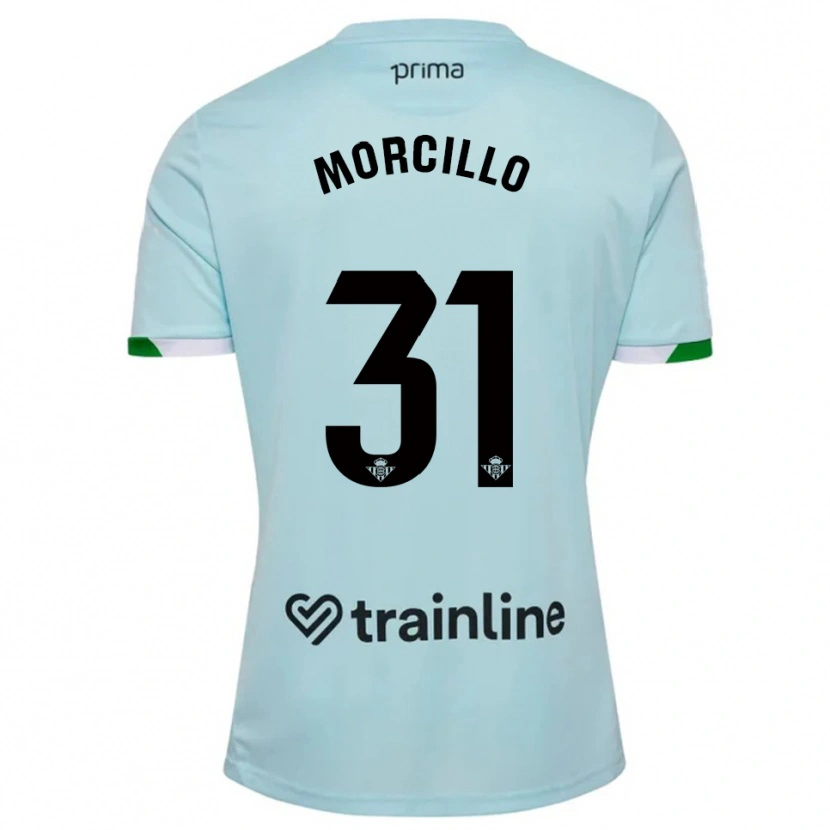 Danxen Damen Ana Morcillo #31 Himmelblau Grün Auswärtstrikot Trikot 2025/26 T-Shirt Österreich