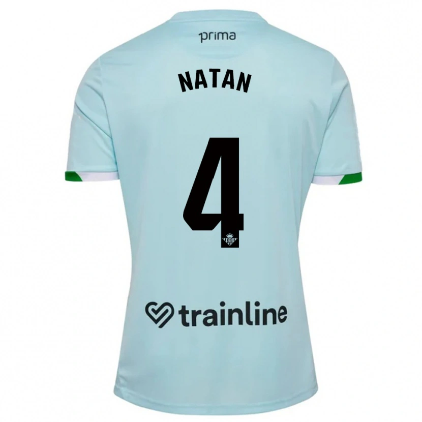 Danxen Damen Natan #4 Himmelblau Grün Auswärtstrikot Trikot 2025/26 T-Shirt Österreich