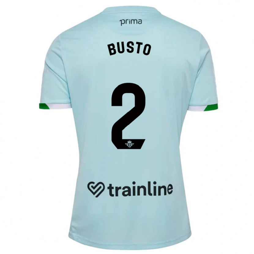 Danxen Damen Pablo Busto #2 Himmelblau Grün Auswärtstrikot Trikot 2025/26 T-Shirt Österreich