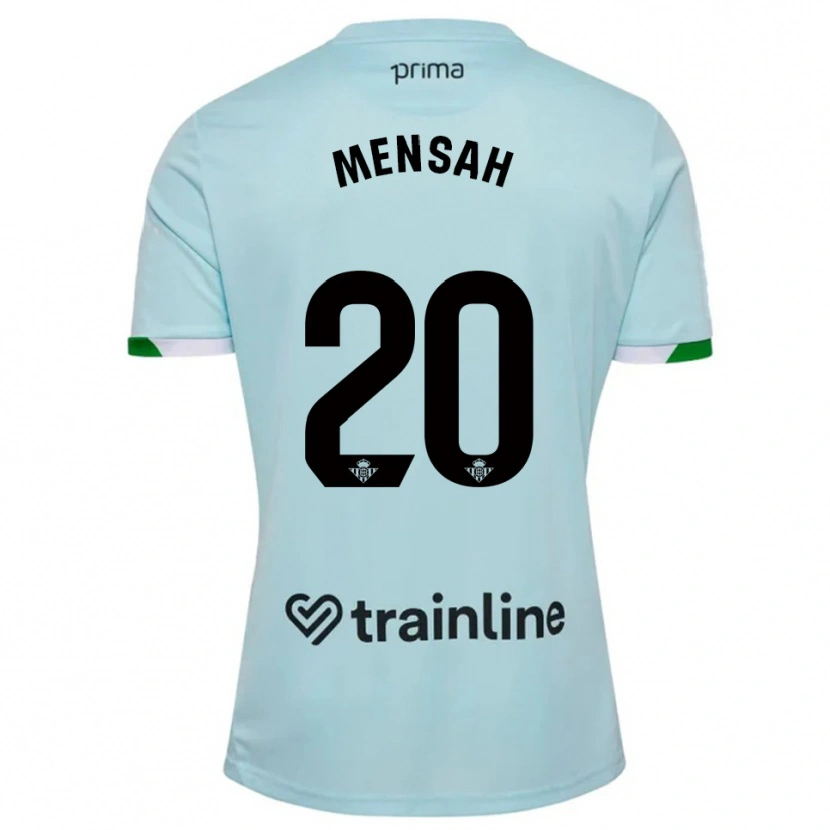 Danxen Damen Mawuli Mensah #20 Himmelblau Grün Auswärtstrikot Trikot 2025/26 T-Shirt Österreich