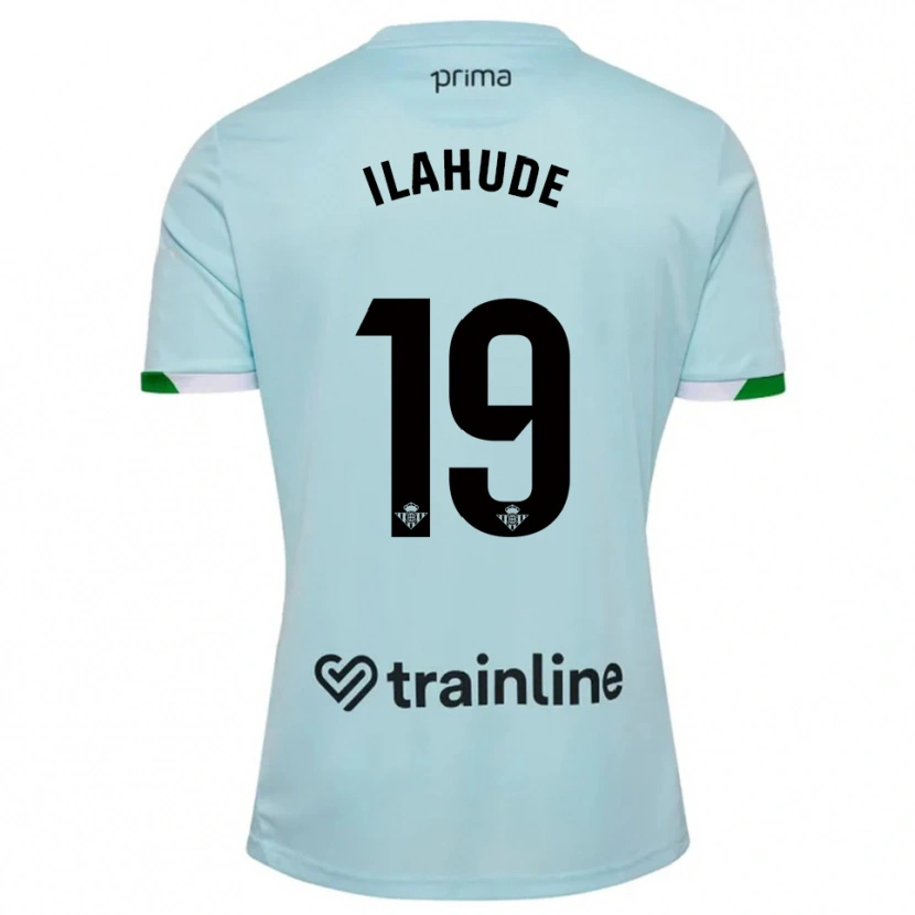 Danxen Damen Destiny Ilahude #19 Himmelblau Grün Auswärtstrikot Trikot 2025/26 T-Shirt Österreich
