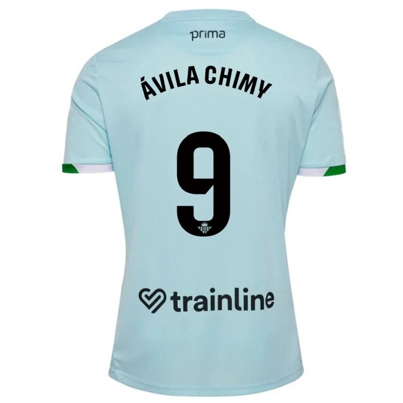 Danxen Damen Chimy Ávila #9 Himmelblau Grün Auswärtstrikot Trikot 2025/26 T-Shirt Österreich