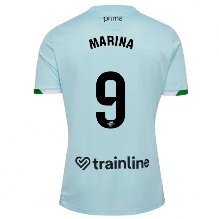 Danxen Damen Rodrigo Marina #9 Himmelblau Grün Auswärtstrikot Trikot 2025/26 T-Shirt Österreich