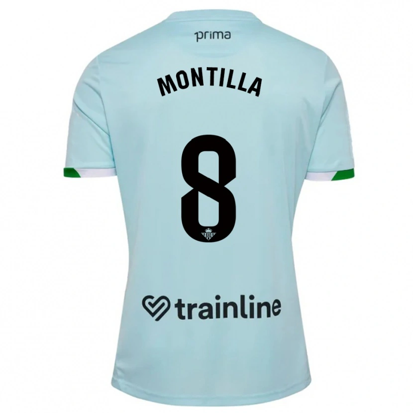 Danxen Damen Natalia Montilla #8 Himmelblau Grün Auswärtstrikot Trikot 2025/26 T-Shirt Österreich