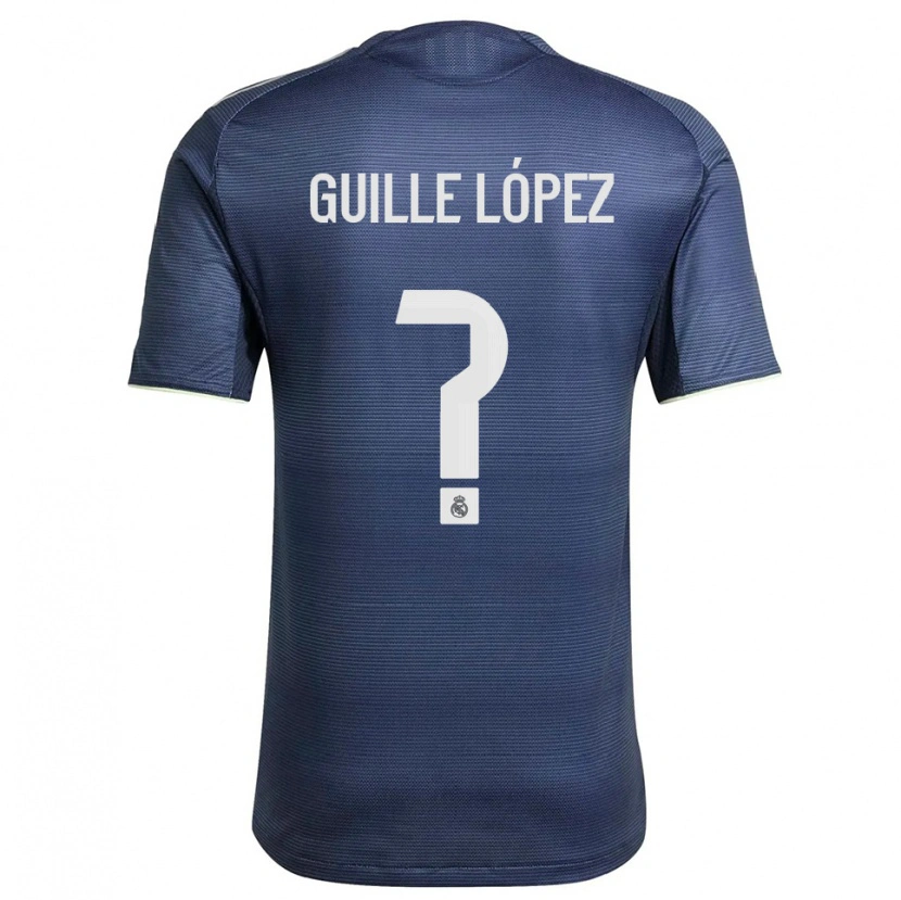 Danxen Damen Guille López #0 Marine Silber Auswärtstrikot Trikot 2025/26 T-Shirt Österreich