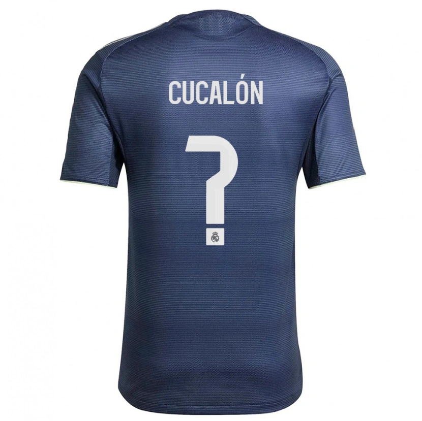 Danxen Damen Marc Cucalón #0 Marine Silber Auswärtstrikot Trikot 2025/26 T-Shirt Österreich