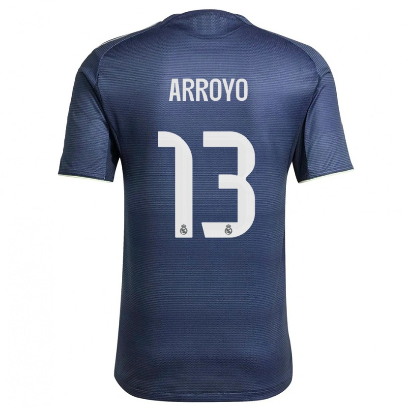 Danxen Damen Diego Arroyo #13 Marine Silber Auswärtstrikot Trikot 2025/26 T-Shirt Österreich