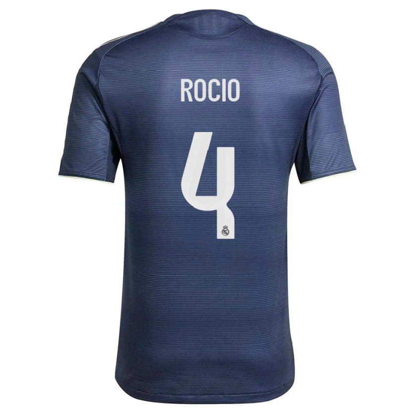 Danxen Damen Rocio Galvez #4 Marine Silber Auswärtstrikot Trikot 2025/26 T-Shirt Österreich