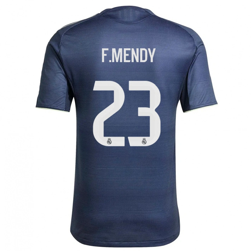 Danxen Damen Ferland Mendy #23 Marine Silber Auswärtstrikot Trikot 2025/26 T-Shirt Österreich