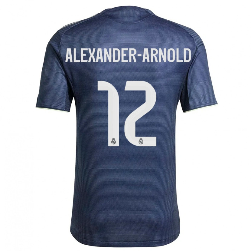 Danxen Damen Trent Alexander-Arnold #12 Marine Silber Auswärtstrikot Trikot 2025/26 T-Shirt Österreich