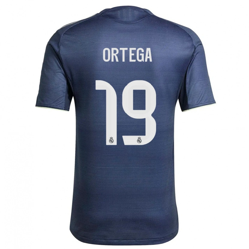Danxen Damen Jacobo Ortega #19 Marine Silber Auswärtstrikot Trikot 2025/26 T-Shirt Österreich