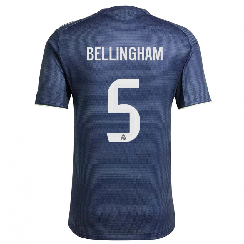 Danxen Damen Jude Bellingham #5 Marine Silber Auswärtstrikot Trikot 2025/26 T-Shirt Österreich