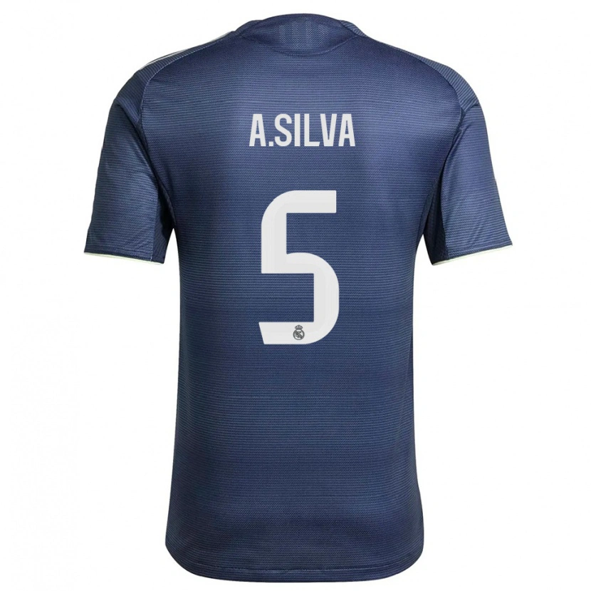 Danxen Damen Antonia Silva #5 Marine Silber Auswärtstrikot Trikot 2025/26 T-Shirt Österreich