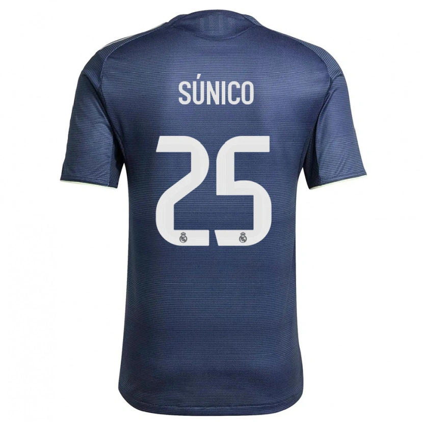 Danxen Damen Guille Súnico #25 Marine Silber Auswärtstrikot Trikot 2025/26 T-Shirt Österreich