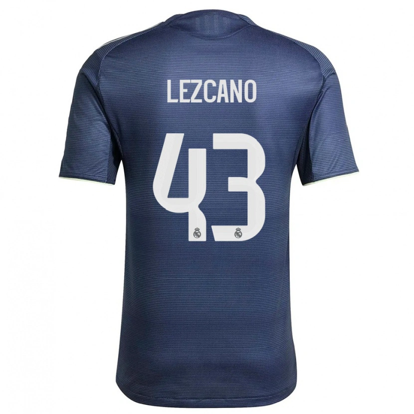 Danxen Damen Álvaro Lezcano #43 Marine Silber Auswärtstrikot Trikot 2025/26 T-Shirt Österreich