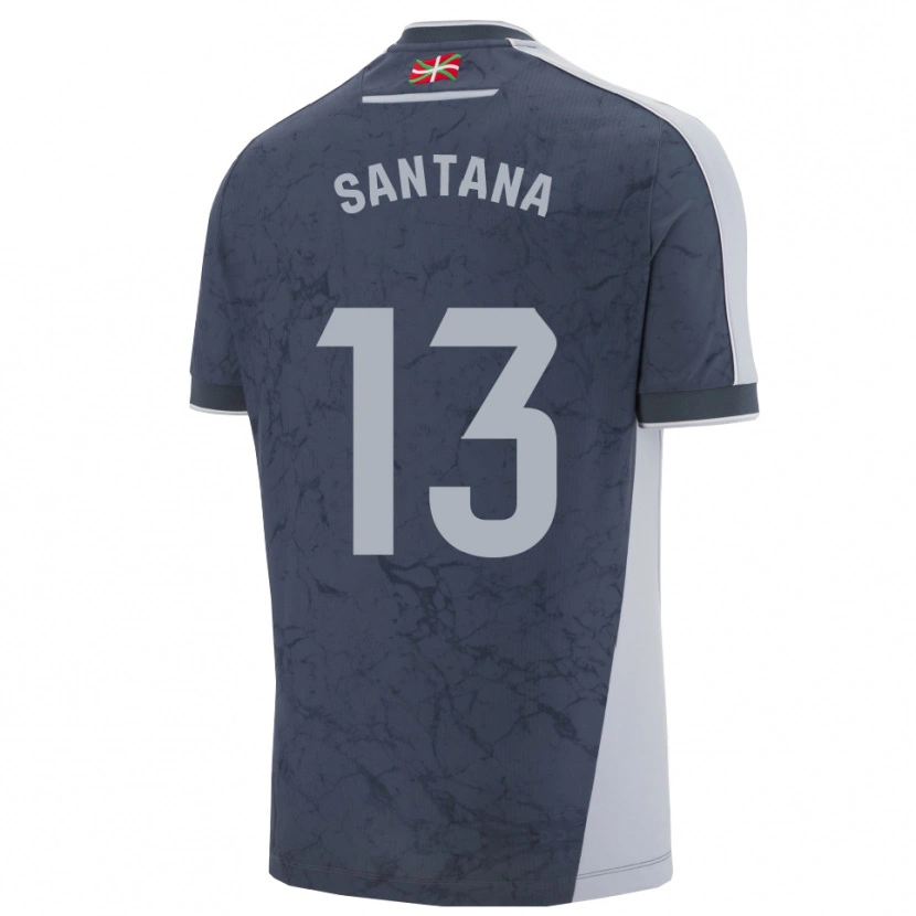 Danxen Damen Olatz Santana #13 Dunkelblau Weiß Auswärtstrikot Trikot 2025/26 T-Shirt Österreich
