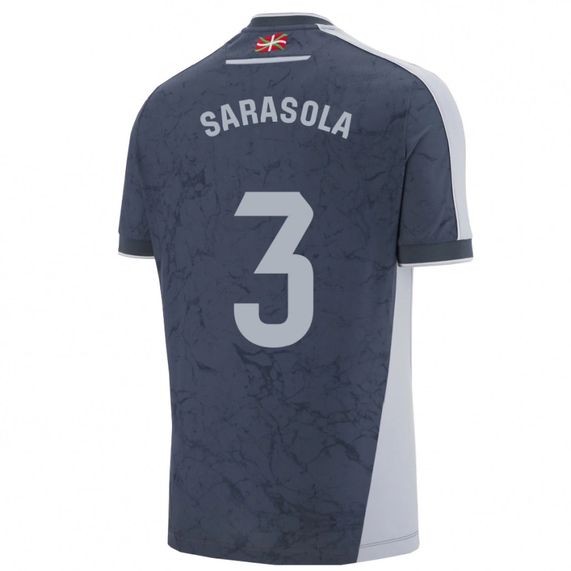 Danxen Damen Izarne Sarasola #3 Dunkelblau Weiß Auswärtstrikot Trikot 2025/26 T-Shirt Österreich