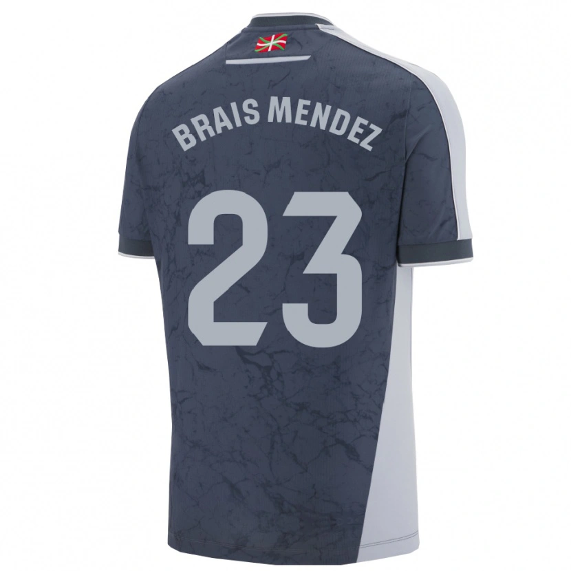 Danxen Damen Brais Méndez #23 Dunkelblau Weiß Auswärtstrikot Trikot 2025/26 T-Shirt Österreich