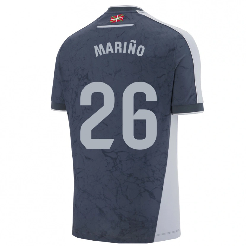 Danxen Damen Omar Mariño #26 Dunkelblau Weiß Auswärtstrikot Trikot 2025/26 T-Shirt Österreich