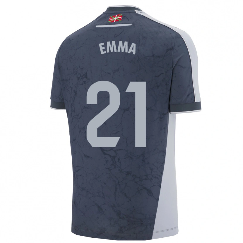Danxen Damen Emma Ramírez #21 Dunkelblau Weiß Auswärtstrikot Trikot 2025/26 T-Shirt Österreich