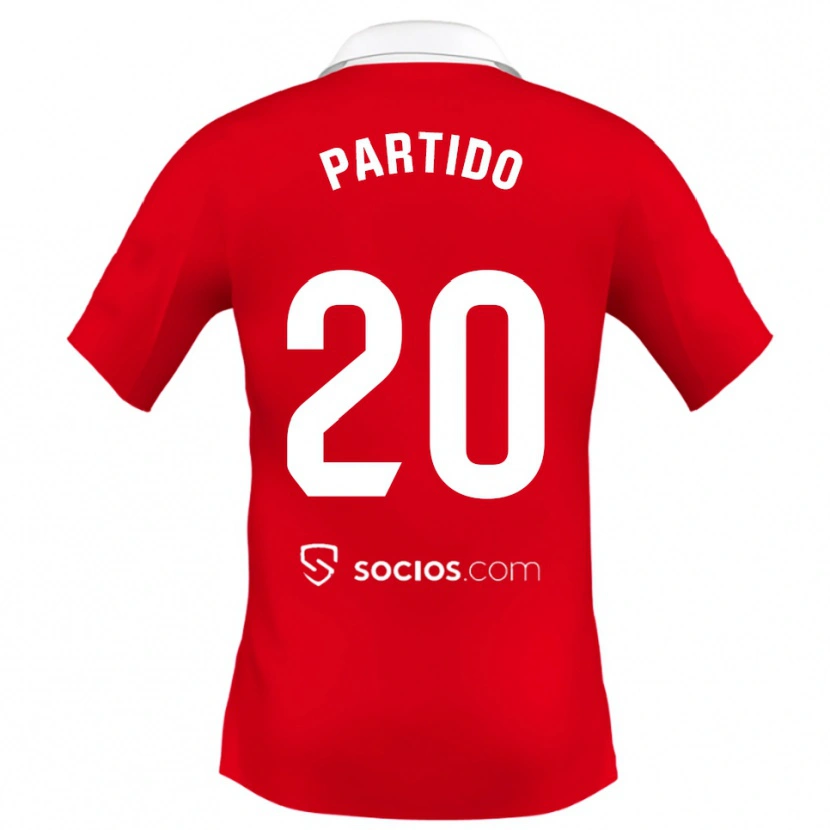 Danxen Damen Paula Partido #20 Rot Weiß Grau Auswärtstrikot Trikot 2025/26 T-Shirt Österreich