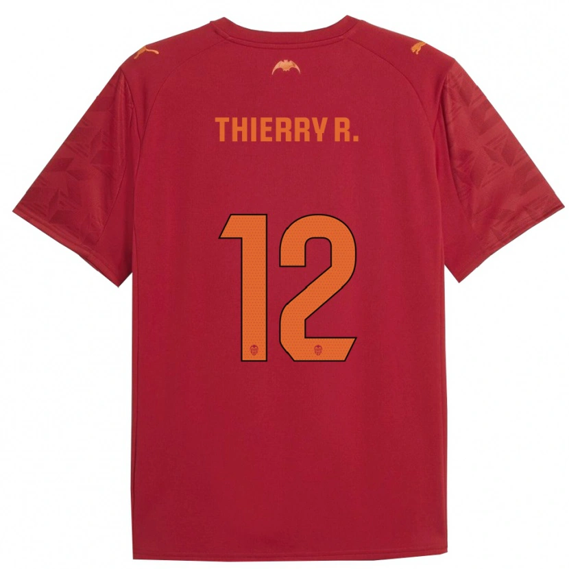 Danxen Damen Thierry Correia #12 Rot Orange Auswärtstrikot Trikot 2025/26 T-Shirt Österreich