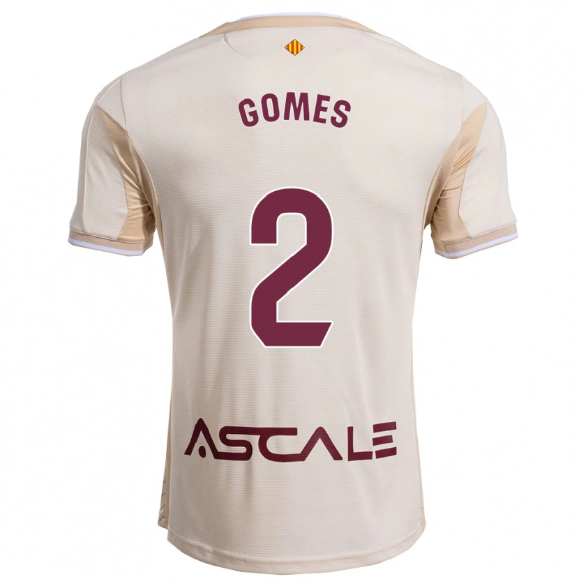 Danxen Damen Vique Gomes #2 Cremeweiß Burgunderrot Auswärtstrikot Trikot 2025/26 T-Shirt Österreich