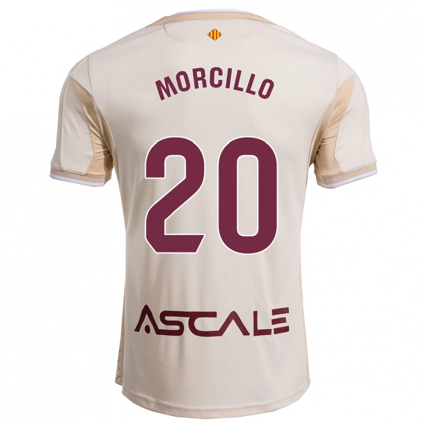 Danxen Damen Raquel Morcillo #20 Cremeweiß Burgunderrot Auswärtstrikot Trikot 2025/26 T-Shirt Österreich