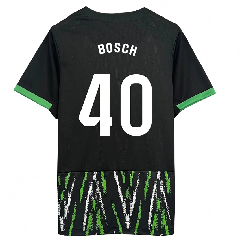 Danxen Damen Owen Bosch #40 Schwarz Grün Auswärtstrikot Trikot 2025/26 T-Shirt Österreich