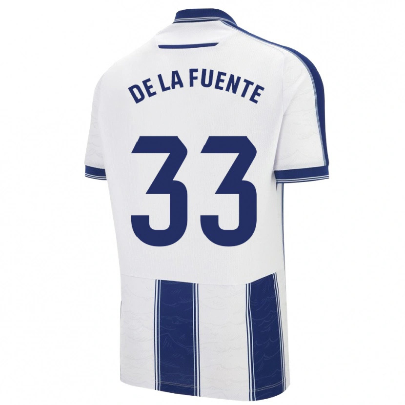Danxen Damen Alba De La Fuente #33 Marine Weiß Auswärtstrikot Trikot 2025/26 T-Shirt Österreich