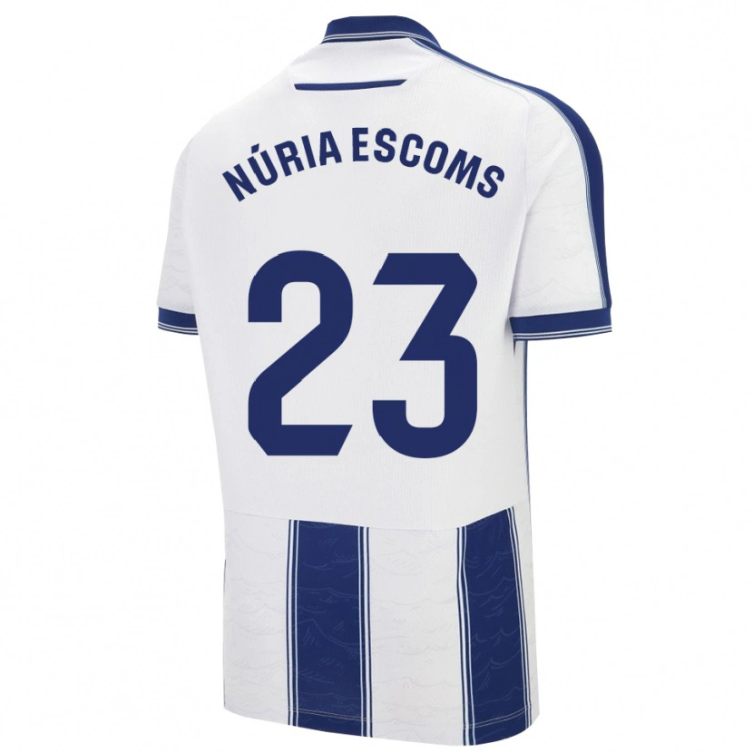 Danxen Damen Núria Escoms #23 Marine Weiß Auswärtstrikot Trikot 2025/26 T-Shirt Österreich