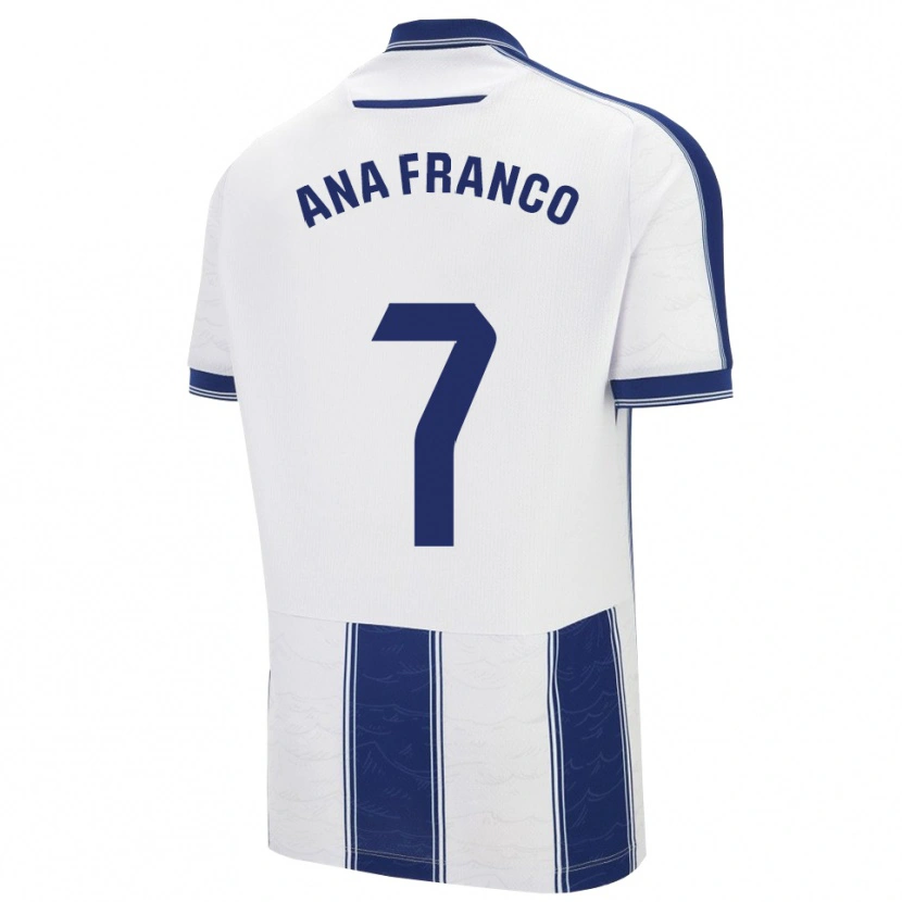 Danxen Damen Ana Franco #7 Marine Weiß Auswärtstrikot Trikot 2025/26 T-Shirt Österreich