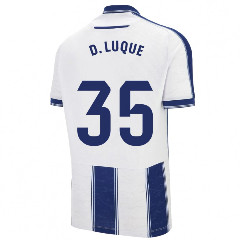 Danxen Damen Daniela Luque Fernández #35 Marine Weiß Auswärtstrikot Trikot 2025/26 T-Shirt Österreich