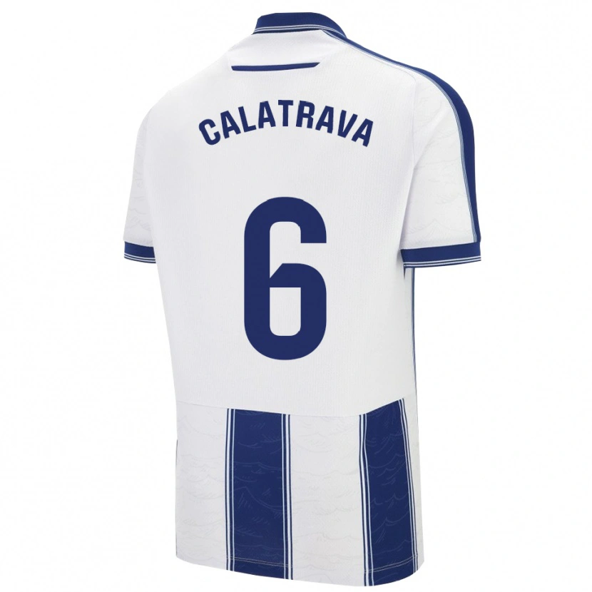 Danxen Damen Alberto Calatrava #6 Marine Weiß Auswärtstrikot Trikot 2025/26 T-Shirt Österreich