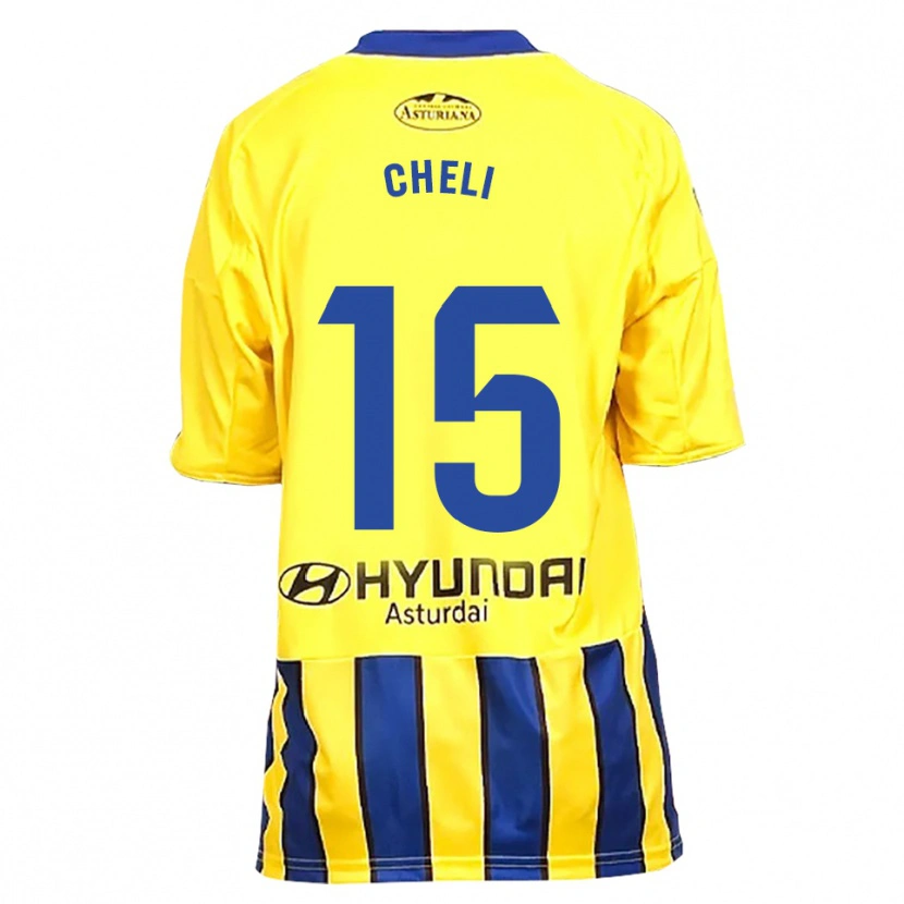 Danxen Damen Cheli #15 Gelb Blau Auswärtstrikot Trikot 2025/26 T-Shirt Österreich