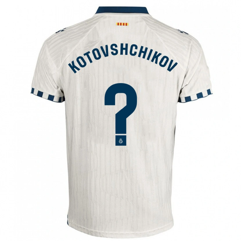Danxen Damen Makar Kotovshchikov #0 Weiß Blau Auswärtstrikot Trikot 2025/26 T-Shirt Österreich