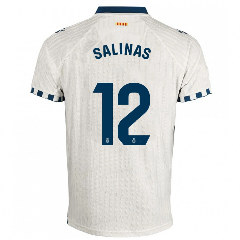 Danxen Damen José Salinas #12 Weiß Blau Auswärtstrikot Trikot 2025/26 T-Shirt Österreich