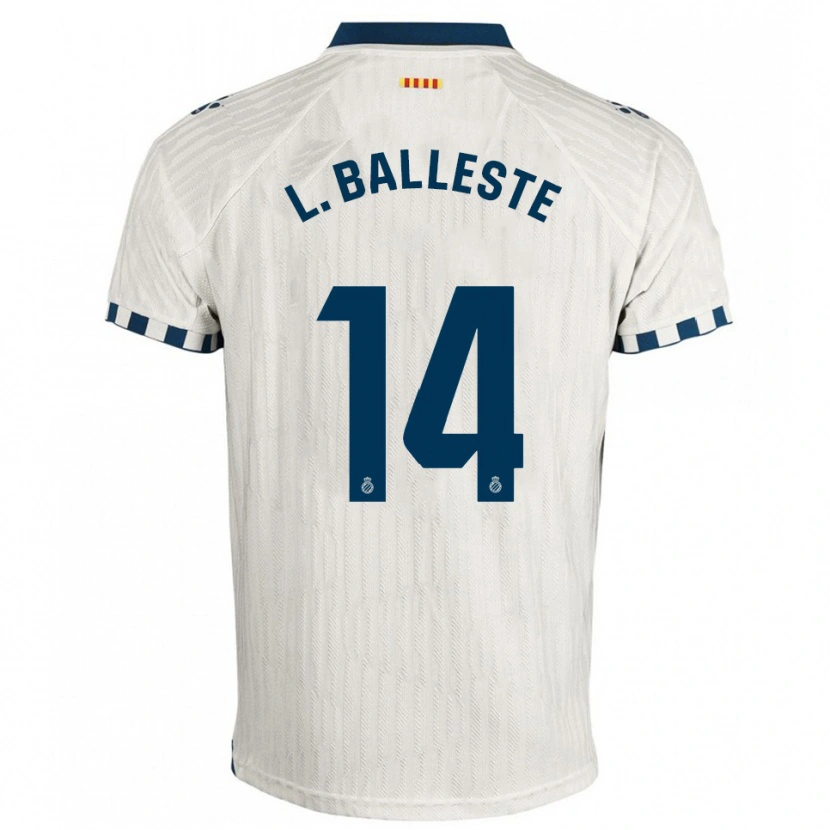 Danxen Damen Laia Balleste Sciora #14 Weiß Blau Auswärtstrikot Trikot 2025/26 T-Shirt Österreich