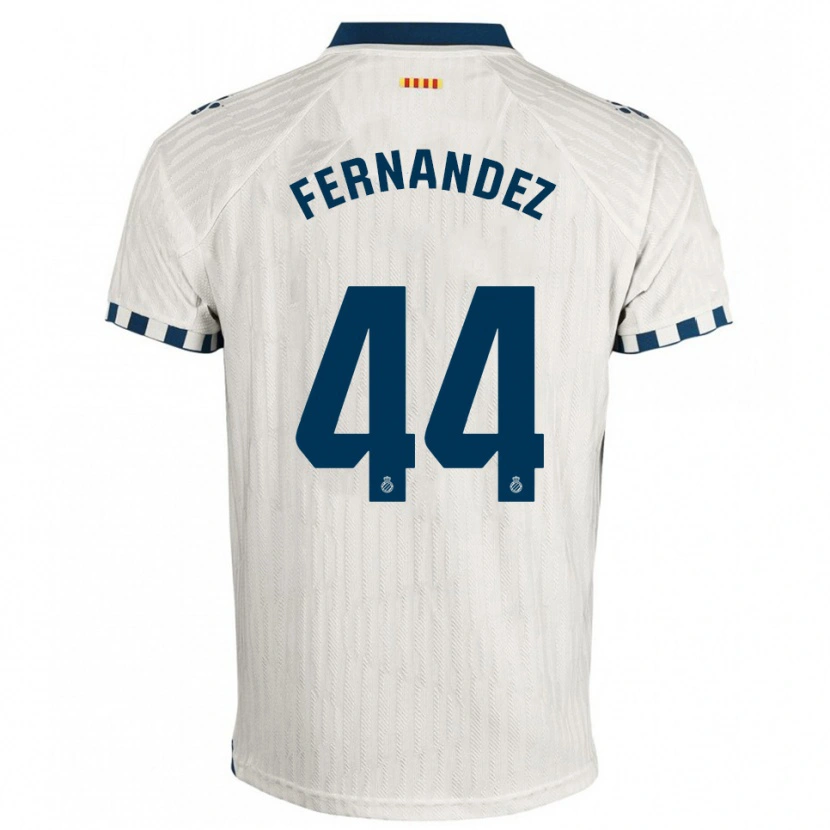 Danxen Damen Marcos Fernández #44 Weiß Blau Auswärtstrikot Trikot 2025/26 T-Shirt Österreich