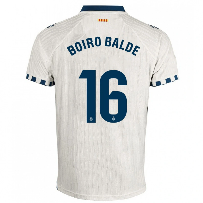 Danxen Damen Issa Boiro Balde #16 Weiß Blau Auswärtstrikot Trikot 2025/26 T-Shirt Österreich