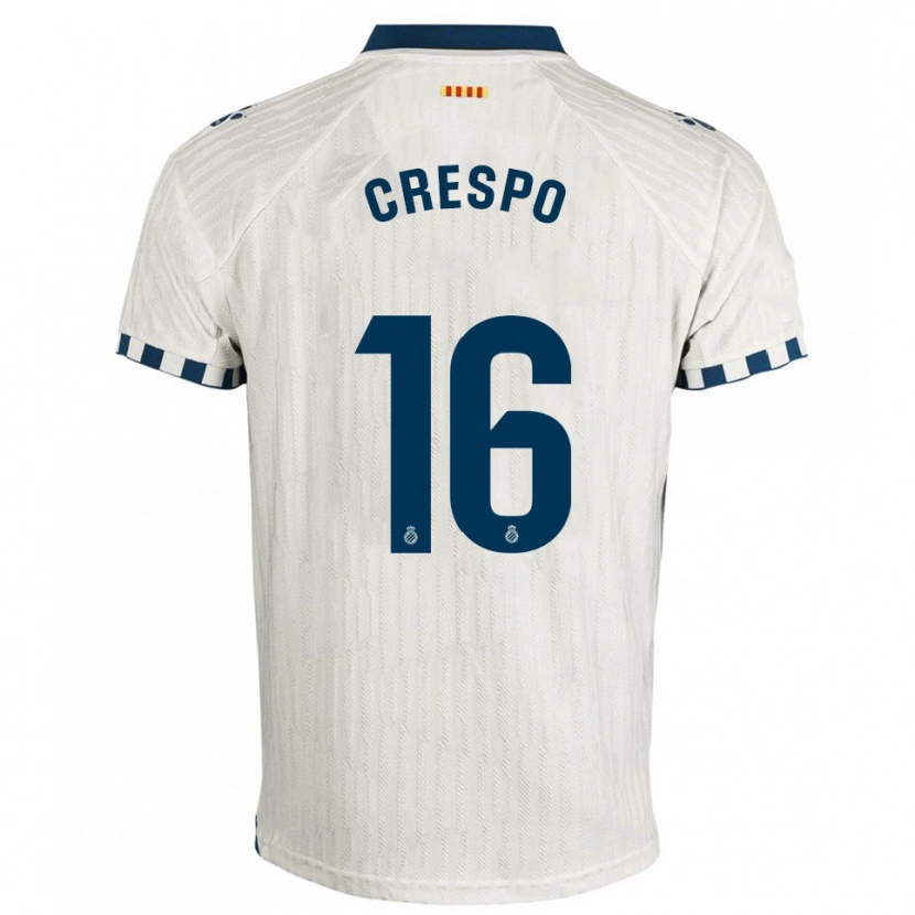 Danxen Damen Hugo Crespo #16 Weiß Blau Auswärtstrikot Trikot 2025/26 T-Shirt Österreich