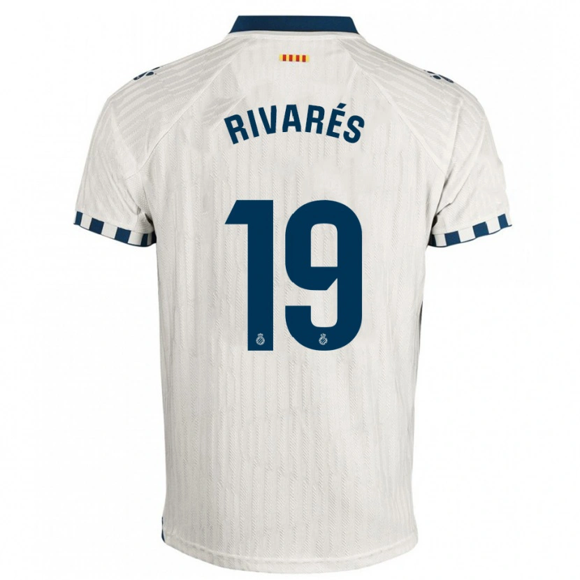 Danxen Damen Sergio Rivarés #19 Weiß Blau Auswärtstrikot Trikot 2025/26 T-Shirt Österreich