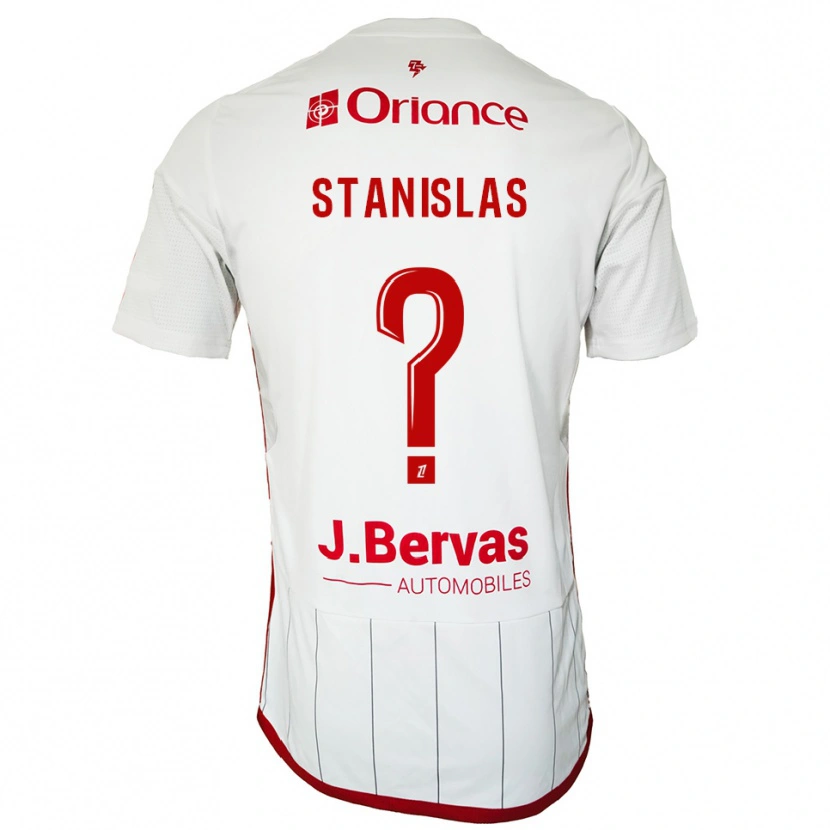 Danxen Damen Lohys Stanislas #0 Weiß Rot Auswärtstrikot Trikot 2025/26 T-Shirt Österreich