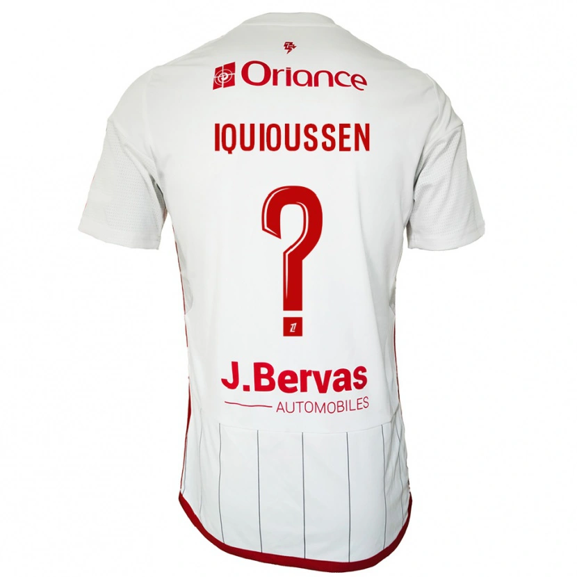 Danxen Damen Adam Iquioussen #0 Weiß Rot Auswärtstrikot Trikot 2025/26 T-Shirt Österreich