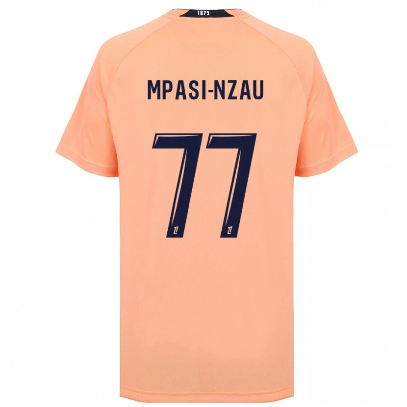 Danxen Damen Lionel Mpasi-Nzau #77 Orange Marineblau Auswärtstrikot Trikot 2025/26 T-Shirt Österreich