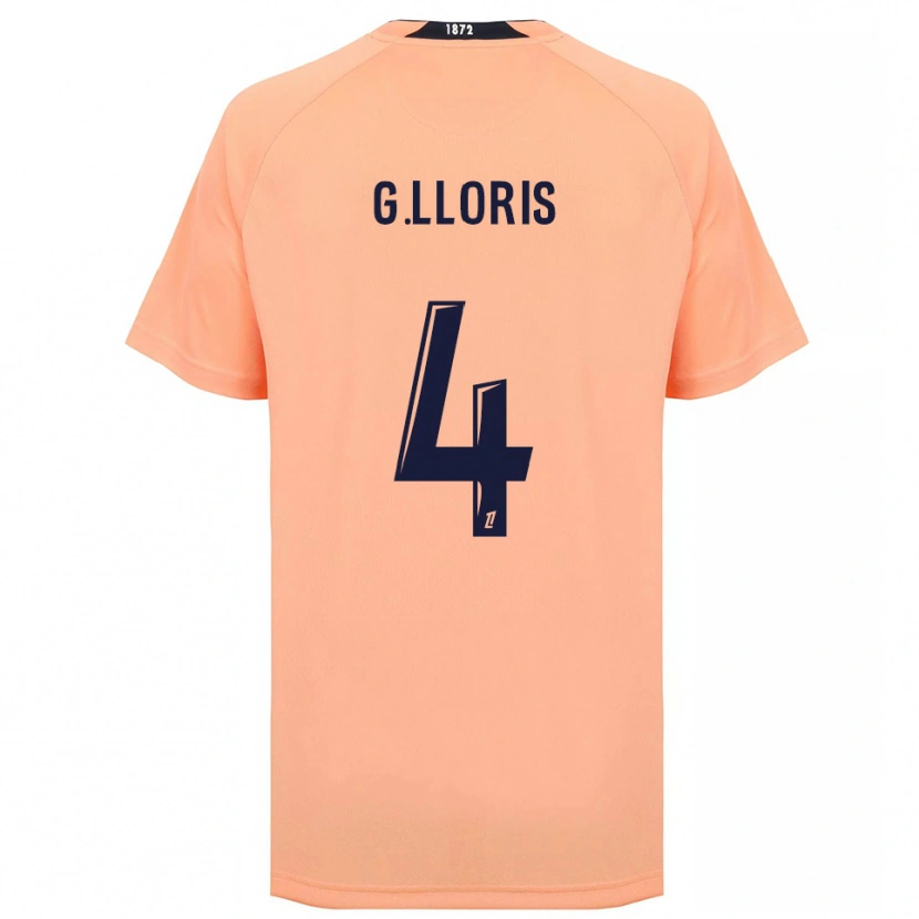 Danxen Damen Gautier Lloris #4 Orange Marineblau Auswärtstrikot Trikot 2025/26 T-Shirt Österreich