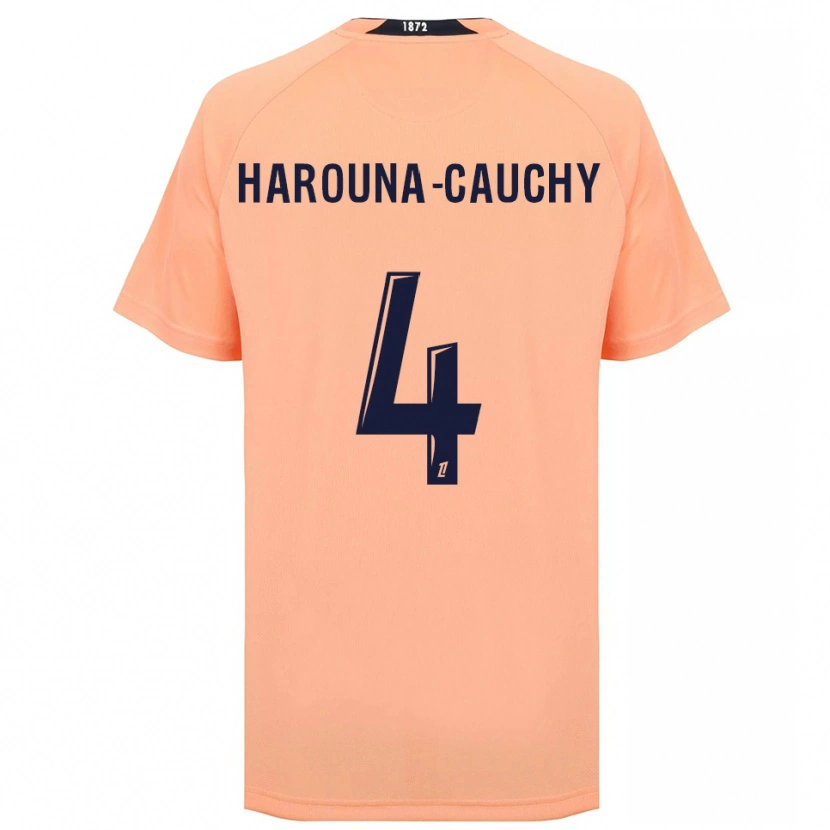 Danxen Damen Yllian Harouna-Cauchy #4 Orange Marineblau Auswärtstrikot Trikot 2025/26 T-Shirt Österreich