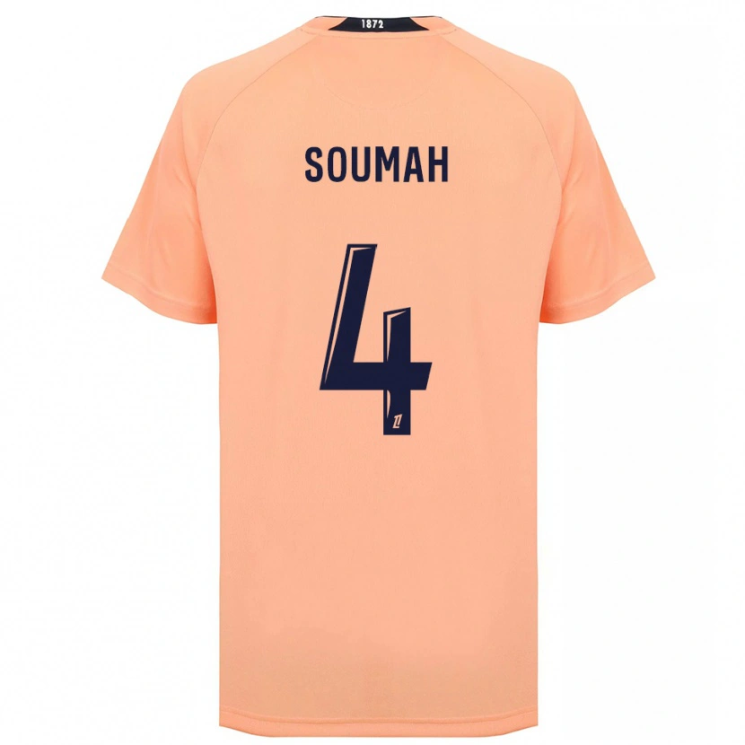 Danxen Damen Mohamed Soumah #4 Orange Marineblau Auswärtstrikot Trikot 2025/26 T-Shirt Österreich